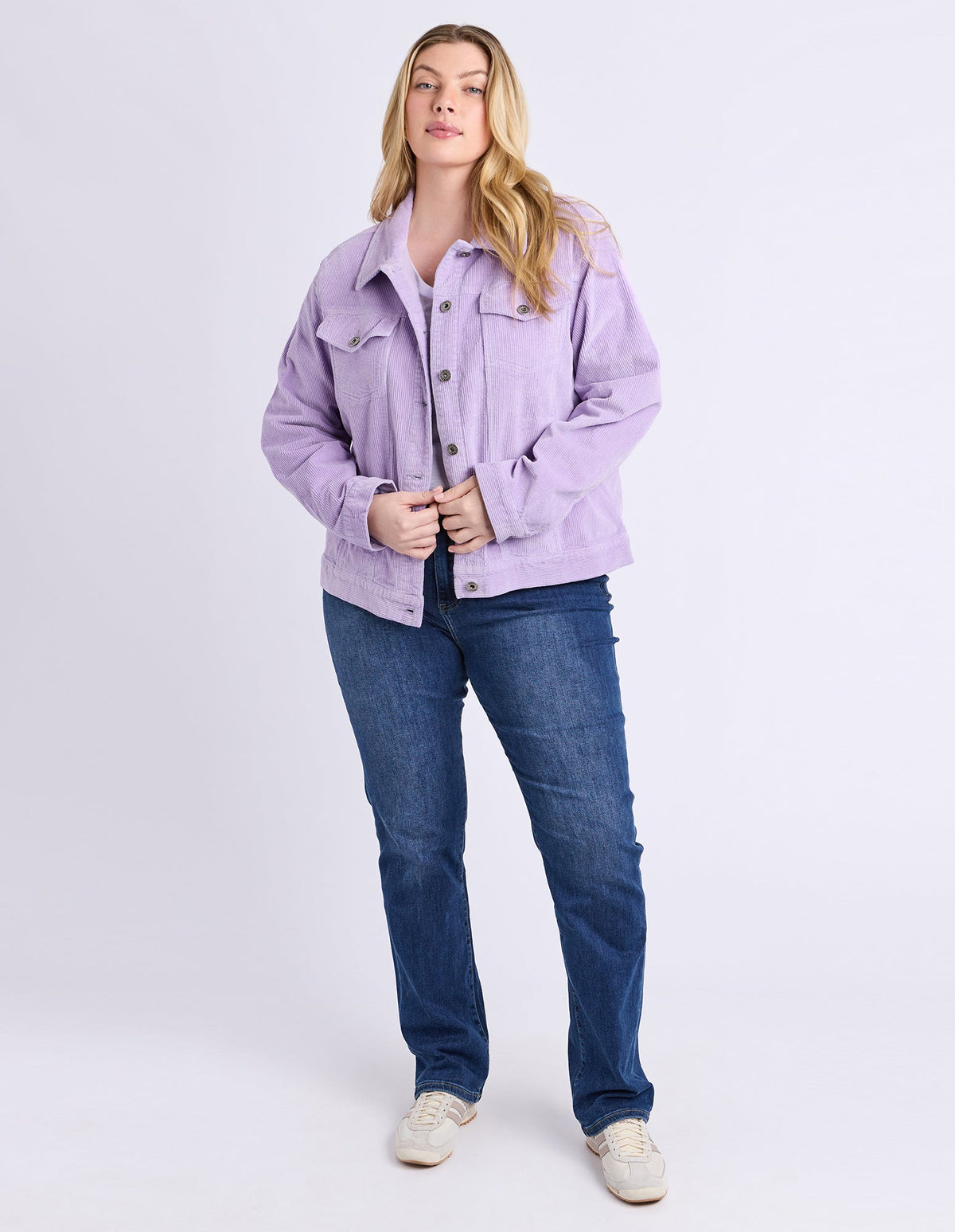 FLEUR CORD JACKET_by_ELM_women's_in_New Zealand_ FLEUR CORD JACKET _