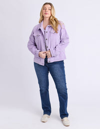 FLEUR CORD JACKET_by_ELM_women's_in_New Zealand_ FLEUR CORD JACKET _