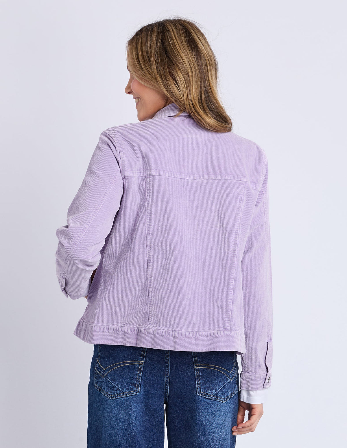 FLEUR CORD JACKET_by_ELM_women's_in_New Zealand_ FLEUR CORD JACKET _