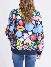 ELM_FLOWER MEDLEY CREW _ FLOWER MEDLEY CREW _ Ebony Boutique NZ