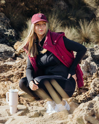 FREEDOM CAP PLUM_by_ELM_women's_in_New Zealand_ FREEDOM CAP PLUM _