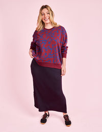 FREEDOM FLORAL CREW_by_ELM_women's_in_New Zealand_ FREEDOM FLORAL CREW _