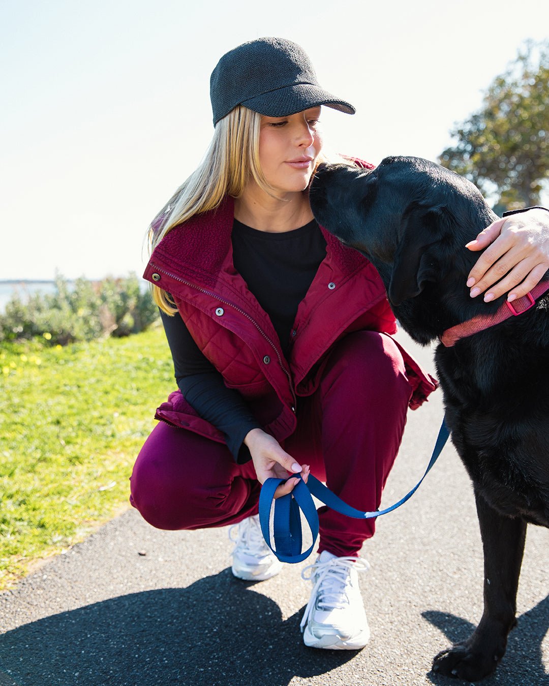 FREEDOM QUILTED FLEECE VEST PLUM_by_ELM_women's_in_New Zealand_ FREEDOM QUILTED FLEECE VEST PLUM _