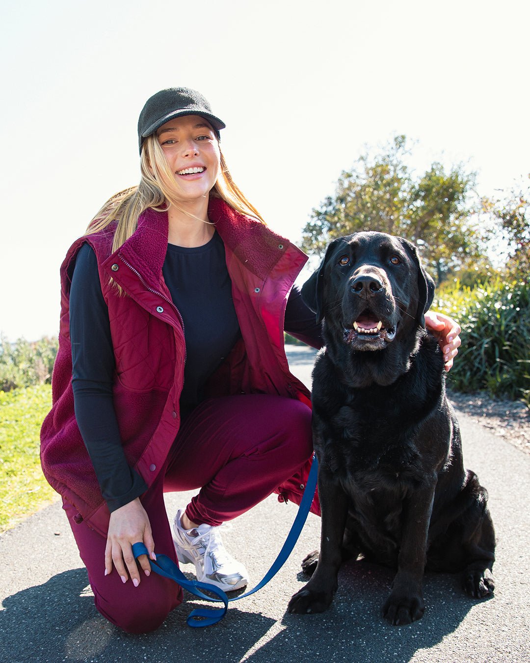 FREEDOM QUILTED FLEECE VEST PLUM_by_ELM_women's_in_New Zealand_ FREEDOM QUILTED FLEECE VEST PLUM _
