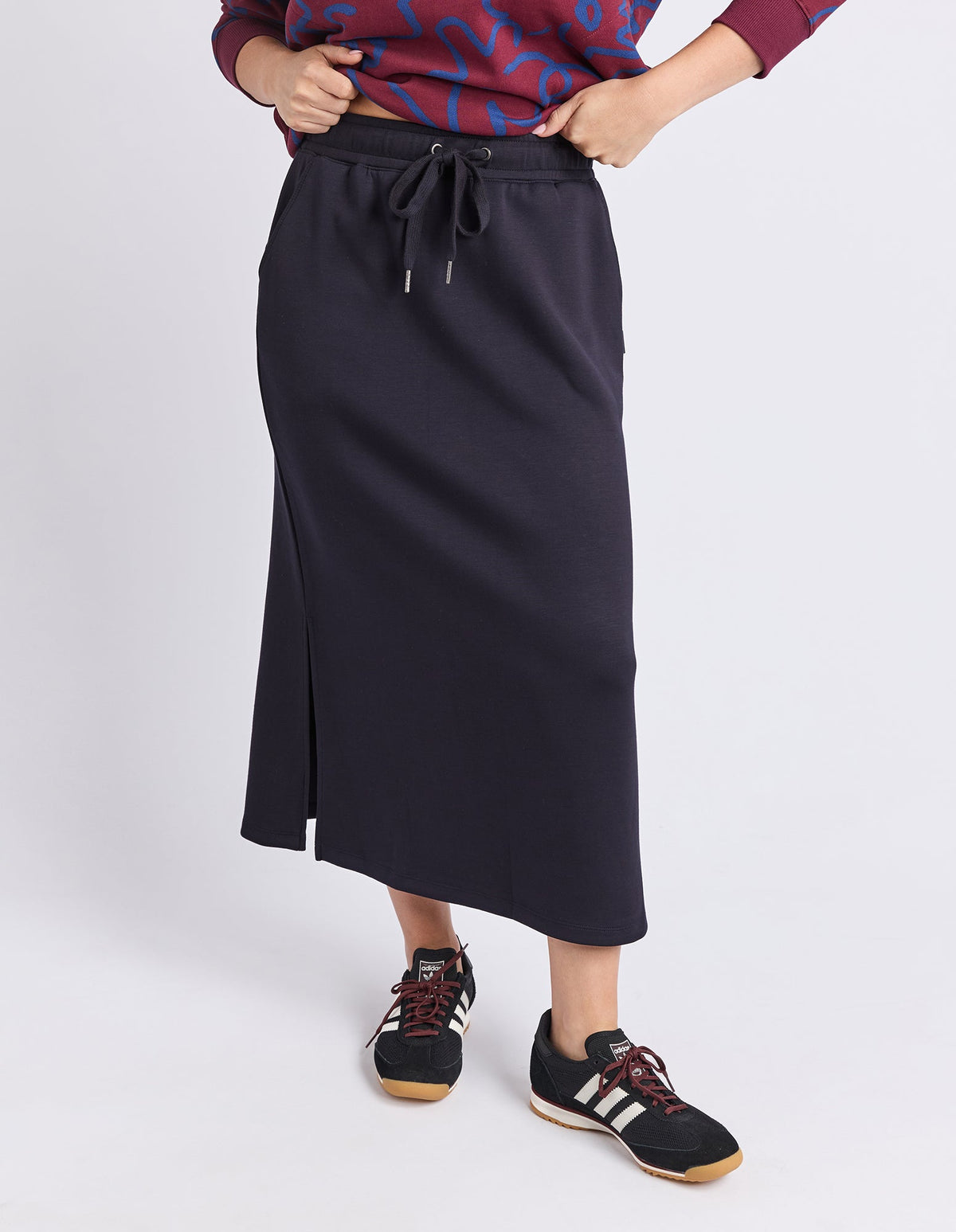 FREEDOM SKIRT MIDNIGHT_by_ELM_women's_in_New Zealand_ FREEDOM SKIRT MIDNIGHT _
