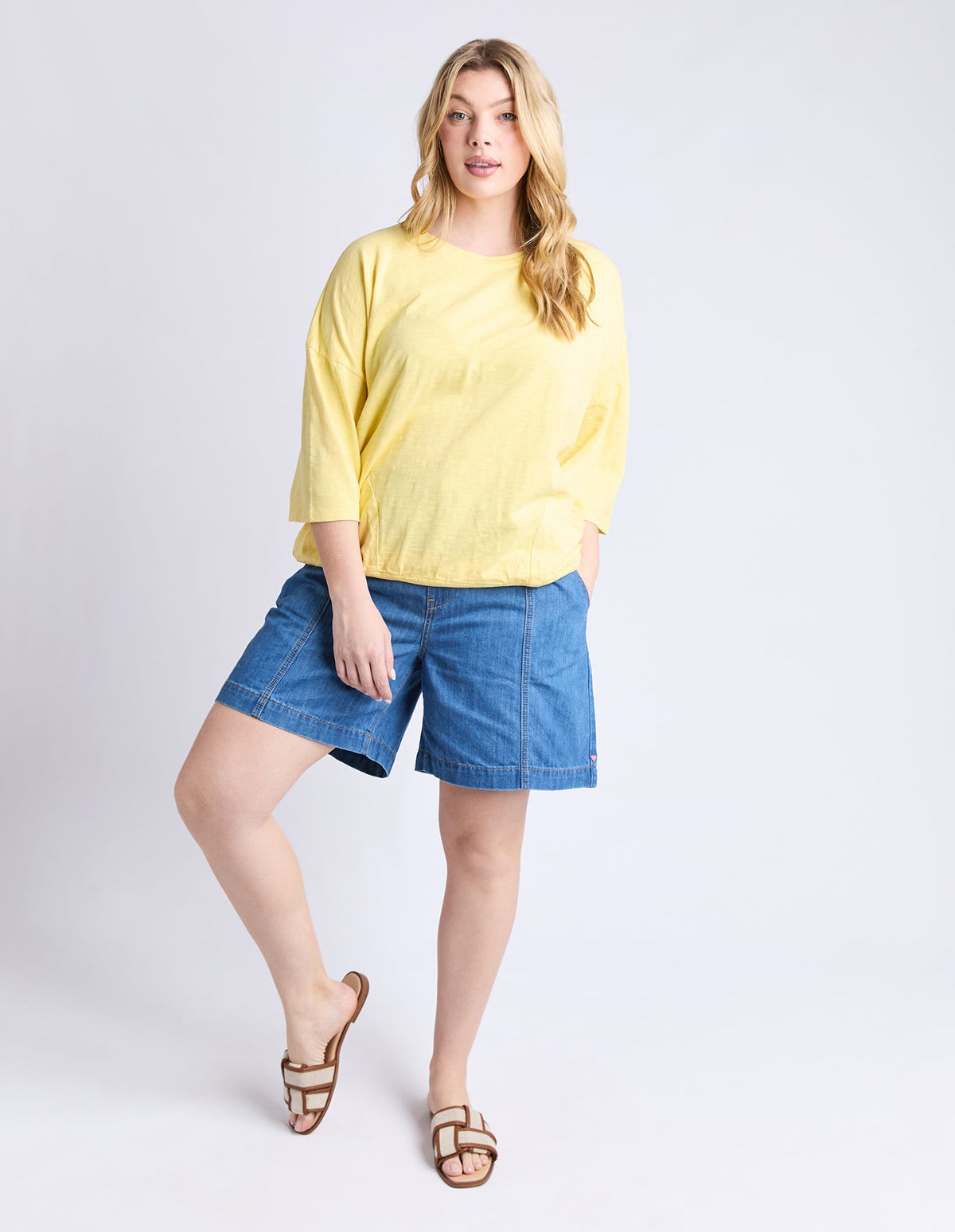 ELM_FUNDAMENTAL MAZIE SWEAT BANANA _ FUNDAMENTAL MAZIE SWEAT BANANA _ Ebony Boutique NZ