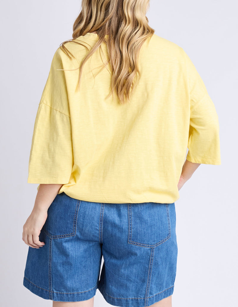 ELM_FUNDAMENTAL MAZIE SWEAT BANANA _ FUNDAMENTAL MAZIE SWEAT BANANA _ Ebony Boutique NZ