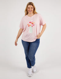 ELM_JANEY FLORAL TEE _ JANEY FLORAL TEE _ Ebony Boutique NZ