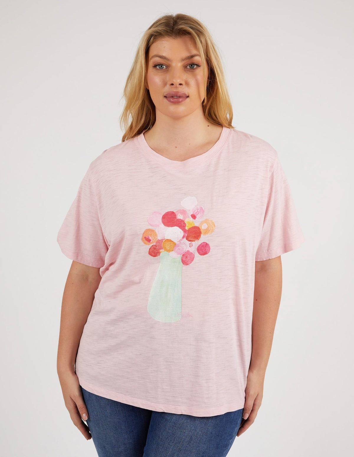 ELM_JANEY FLORAL TEE _ JANEY FLORAL TEE _ Ebony Boutique NZ