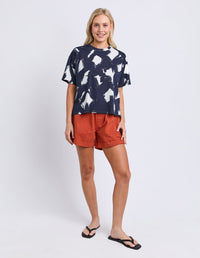 KLEE TEE ALL OVER PRINT MULTI_by_ELM_women's_in_New Zealand_ MODEL _