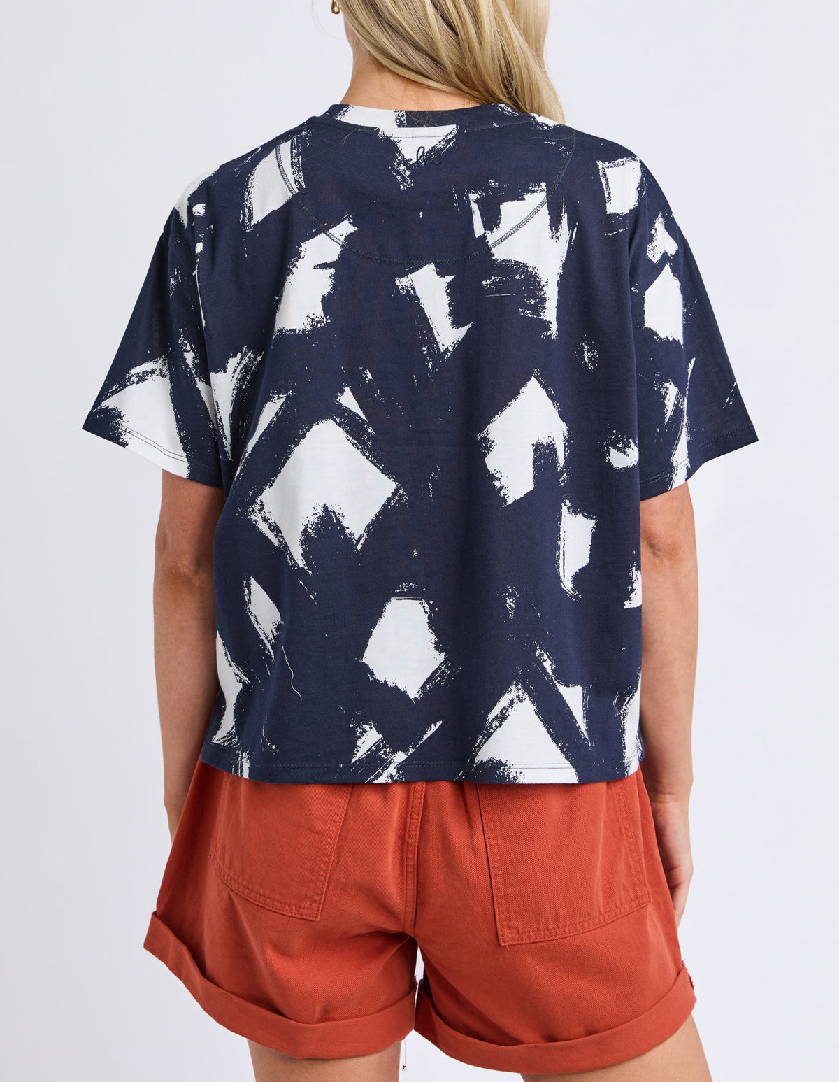 KLEE TEE ALL OVER PRINT MULTI_by_ELM_women's_in_New Zealand_ BACK _