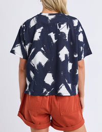 KLEE TEE ALL OVER PRINT MULTI_by_ELM_women's_in_New Zealand_ BACK _