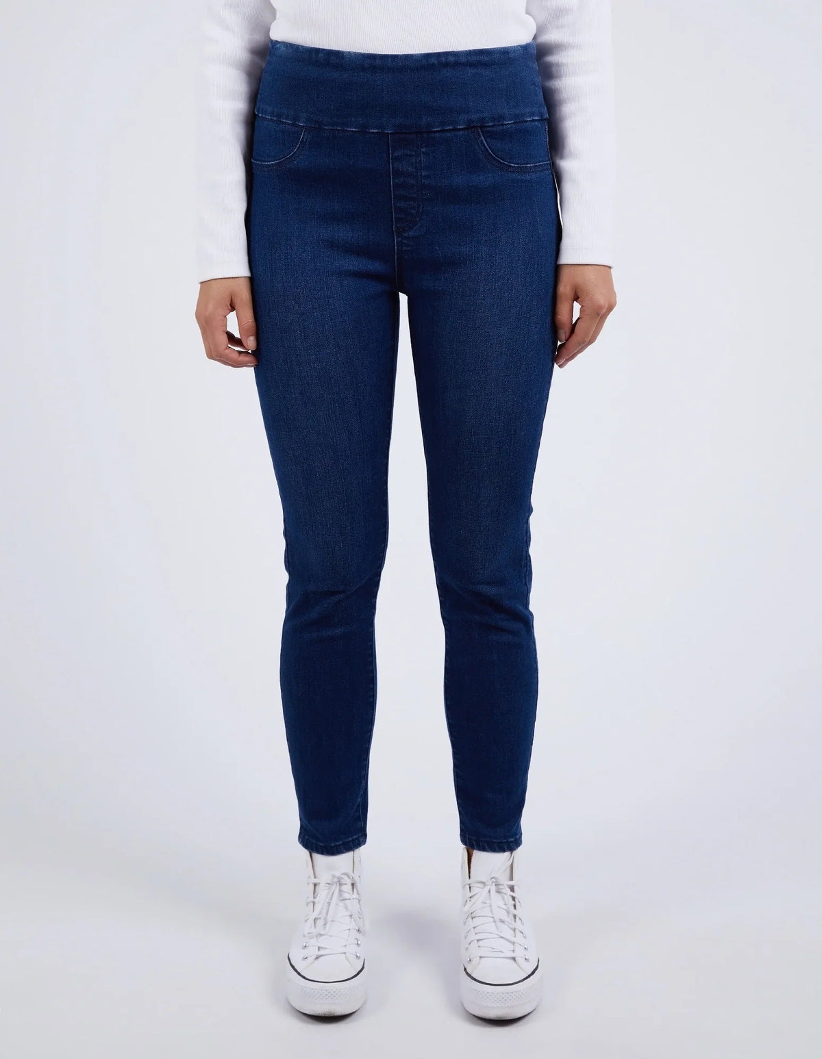 ELM_LENNY STRETCH JEAN DENIM _ LENNY STRETCH JEAN DENIM _ Ebony Boutique NZ