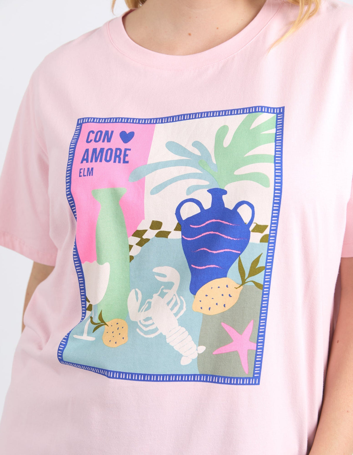 LONG LUNCH TEE_by_ELM_women's_in_New Zealand_ ELM_LONG LUNCH TEE _ LONG LUNCH TEE _ Ebony Boutique NZ _