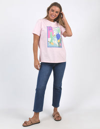 LONG LUNCH TEE_by_ELM_women's_in_New Zealand_ ELM_LONG LUNCH TEE _ LONG LUNCH TEE _ Ebony Boutique NZ _