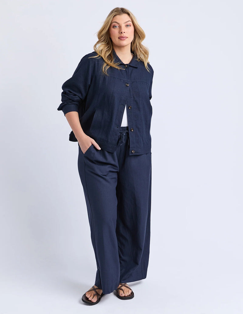 ELM_MAYLEE JACKET NAVY _ MAYLEE JACKET NAVY _ Ebony Boutique NZ