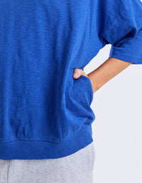 ELM_MAZIE VEE VECK FRENCH BLUE _ MAZIE VEE VECK FRENCH BLUE _ Ebony Boutique NZ