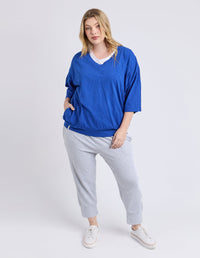 ELM_MAZIE VEE VECK FRENCH BLUE _ MAZIE VEE VECK FRENCH BLUE _ Ebony Boutique NZ