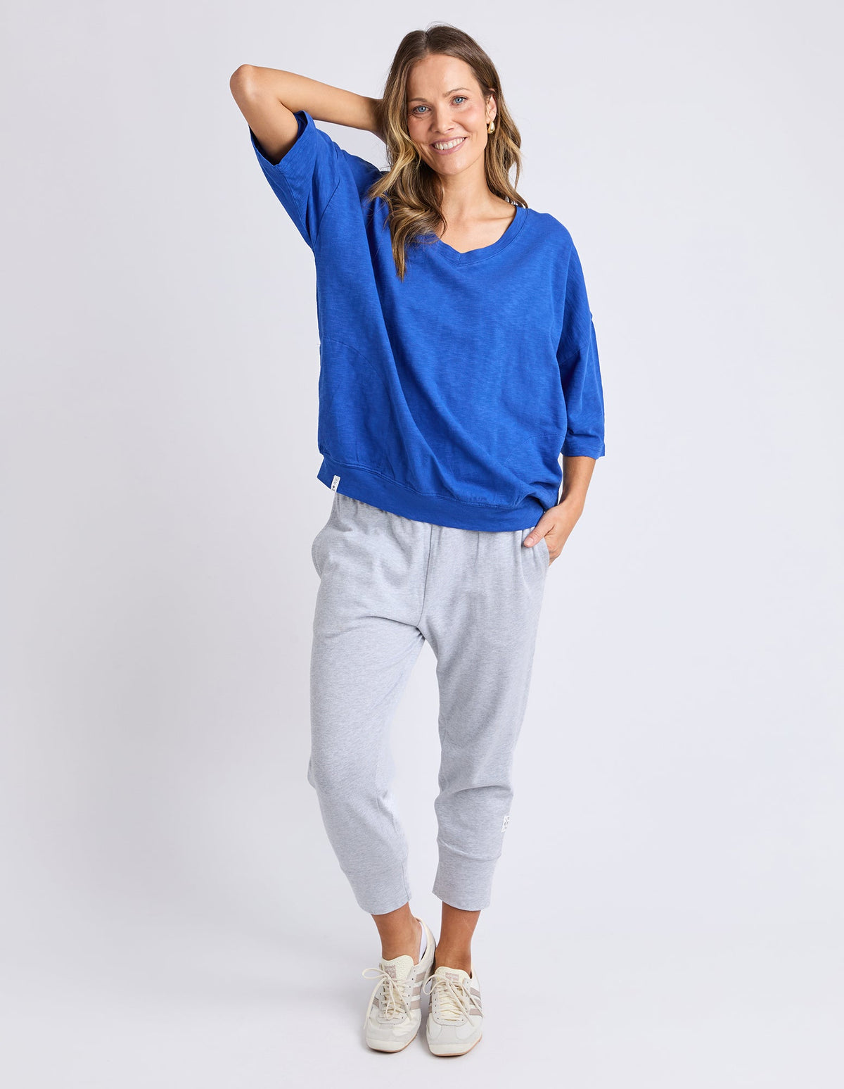 ELM_MAZIE VEE VECK FRENCH BLUE _ MAZIE VEE VECK FRENCH BLUE _ Ebony Boutique NZ