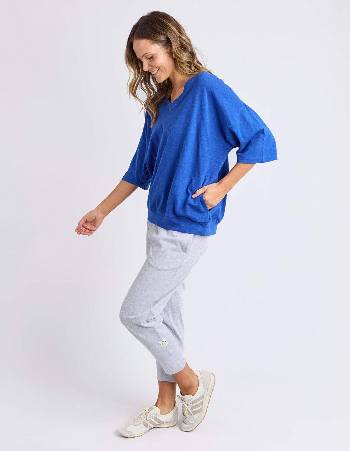 ELM_MAZIE VEE VECK FRENCH BLUE _ MAZIE VEE VECK FRENCH BLUE _ Ebony Boutique NZ