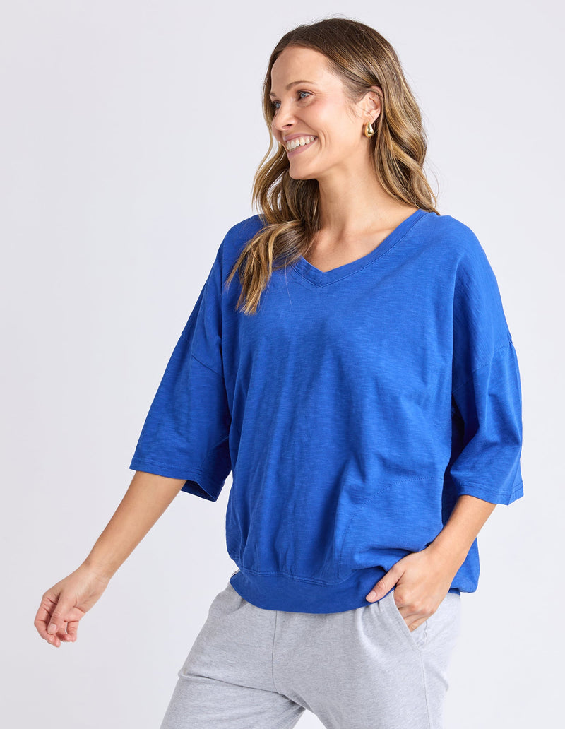 ELM_MAZIE VEE VECK FRENCH BLUE _ MAZIE VEE VECK FRENCH BLUE _ Ebony Boutique NZ