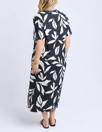 ELM_MIMOSA TEE DRESS BLACK _ MIMOSA TEE DRESS BLACK _ Ebony Boutique NZ
