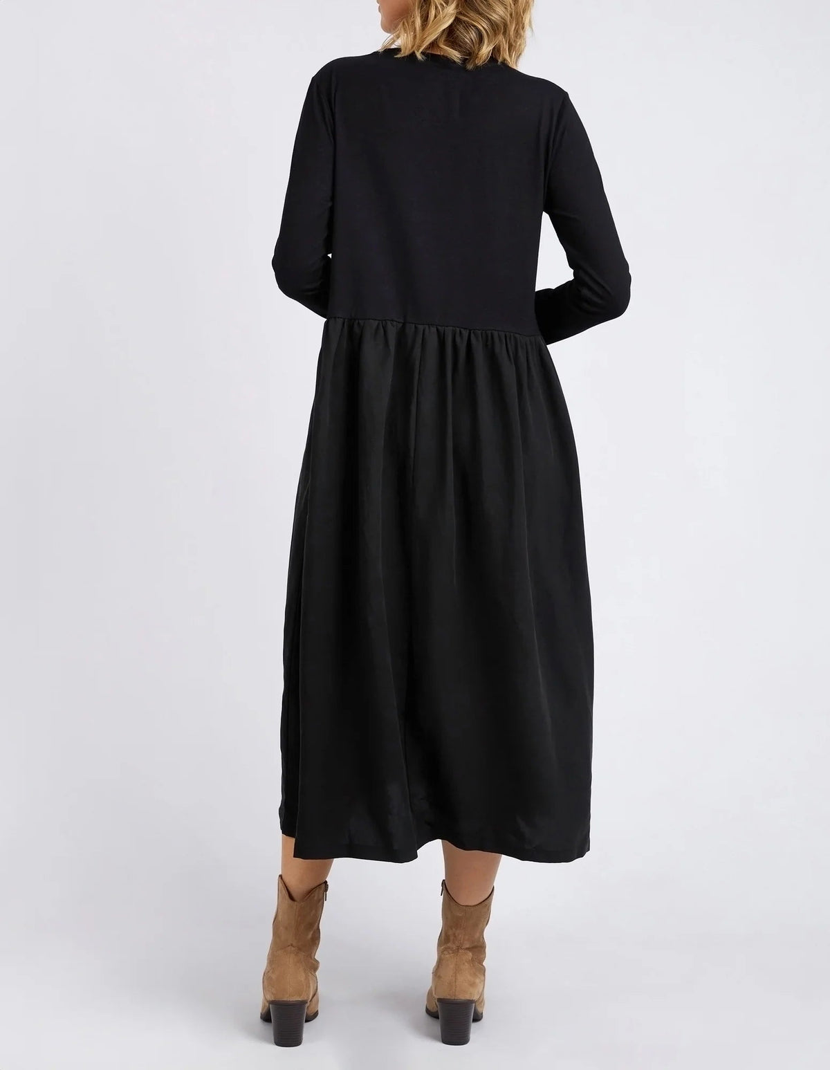 ELM_PARKER L/S DRESS _ PARKER L/S DRESS _ Ebony Boutique NZ