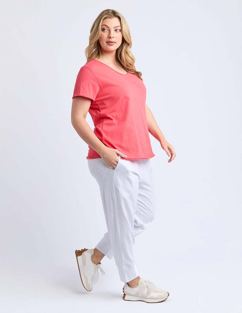 ELM_PIMA VEE TEE CAYENNE _ PIMA VEE TEE CAYENNE _ Ebony Boutique NZ