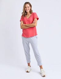 ELM_PIMA VEE TEE CAYENNE _ PIMA VEE TEE CAYENNE _ Ebony Boutique NZ