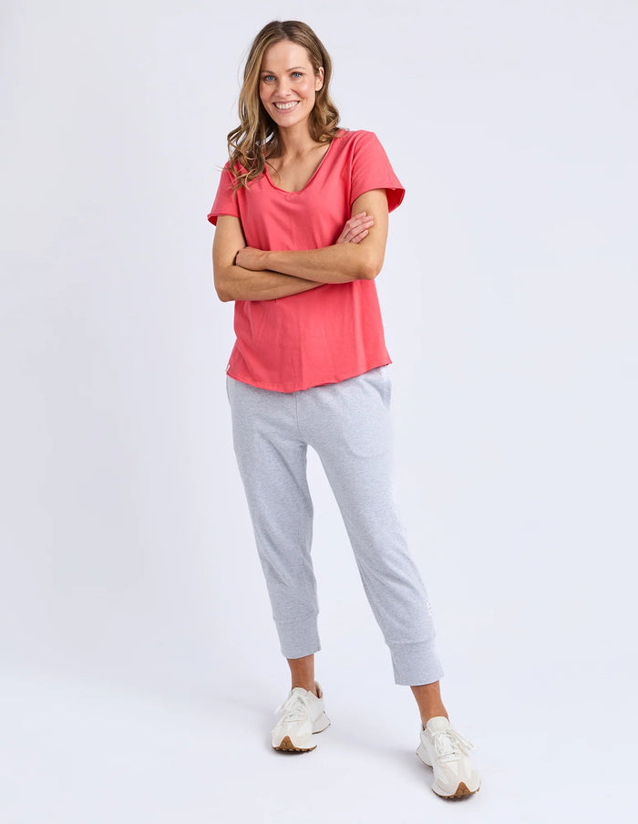 ELM_PIMA VEE TEE CAYENNE _ PIMA VEE TEE CAYENNE _ Ebony Boutique NZ
