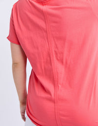 ELM_PIMA VEE TEE CAYENNE _ PIMA VEE TEE CAYENNE _ Ebony Boutique NZ