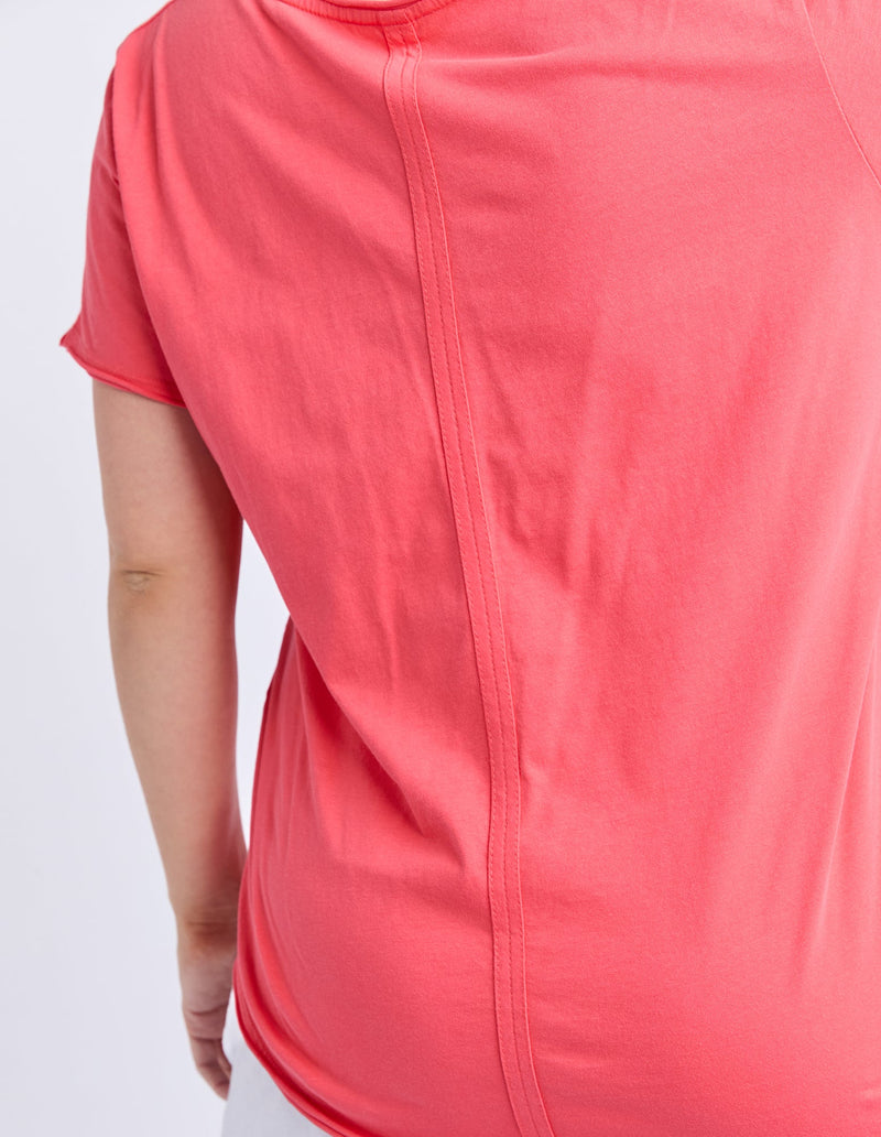 ELM_PIMA VEE TEE CAYENNE _ PIMA VEE TEE CAYENNE _ Ebony Boutique NZ