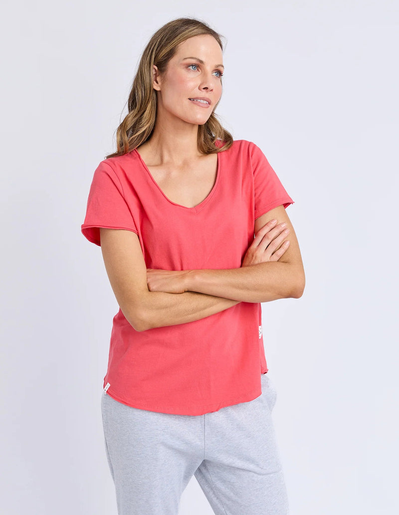 ELM_PIMA VEE TEE CAYENNE _ PIMA VEE TEE CAYENNE _ Ebony Boutique NZ