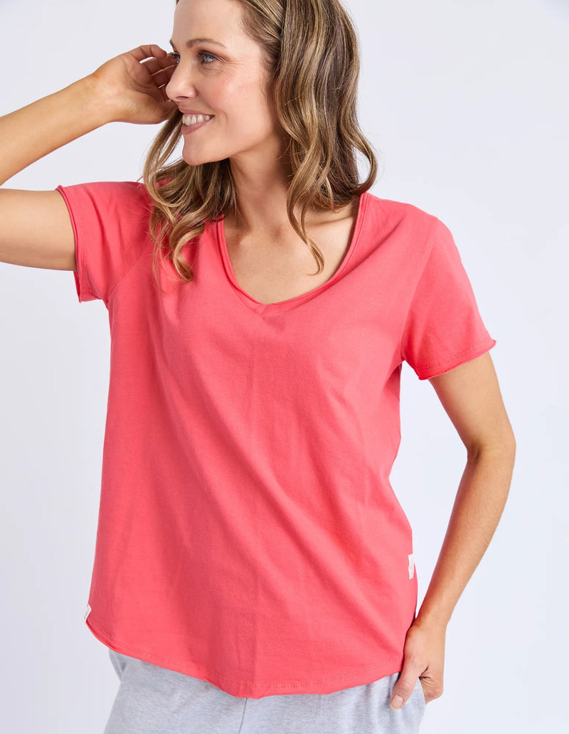 ELM_PIMA VEE TEE CAYENNE _ PIMA VEE TEE CAYENNE _ Ebony Boutique NZ