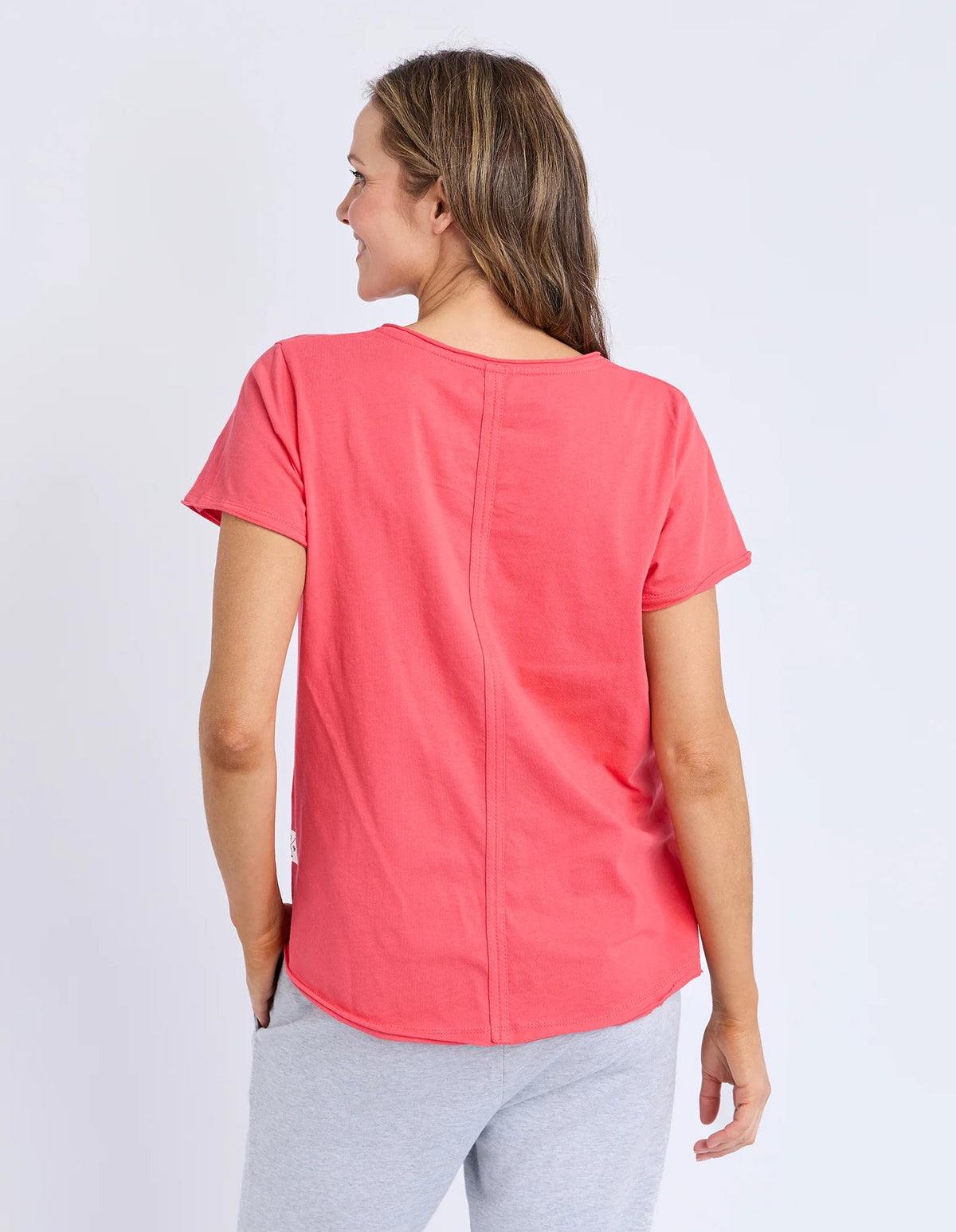 ELM_PIMA VEE TEE CAYENNE _ PIMA VEE TEE CAYENNE _ Ebony Boutique NZ