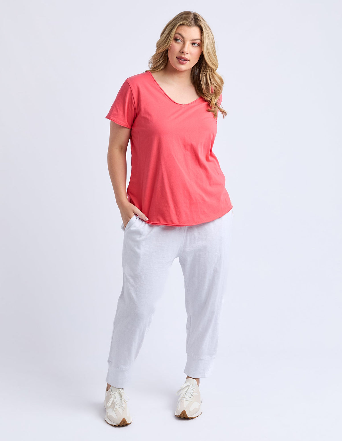 ELM_PIMA VEE TEE CAYENNE _ PIMA VEE TEE CAYENNE _ Ebony Boutique NZ