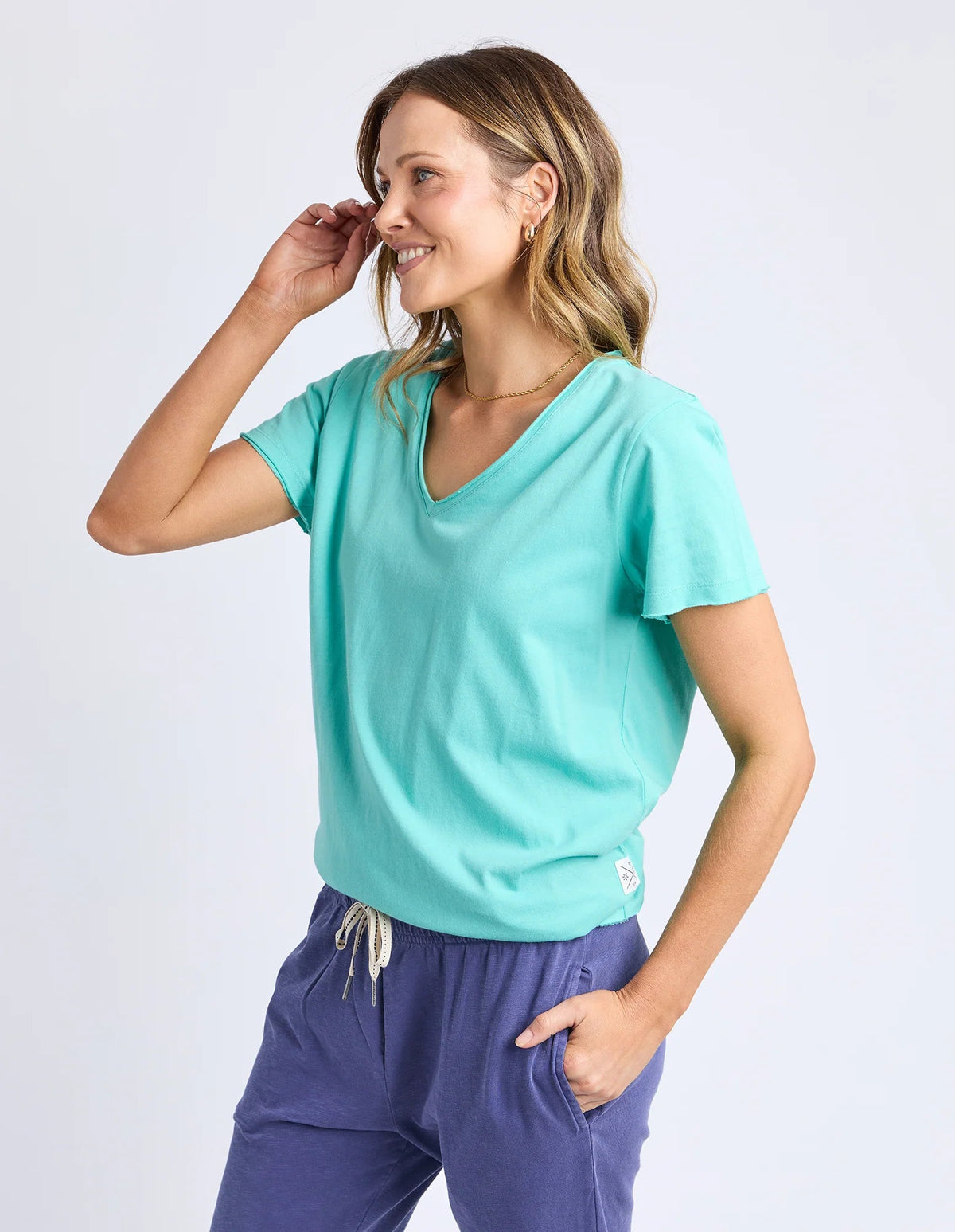 ELM_PIMA VEE TEE _ PIMA VEE TEE _ Ebony Boutique NZ