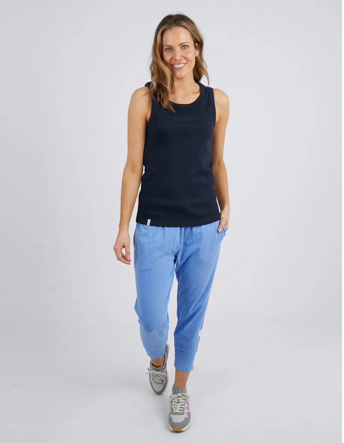 ELM_RIB CREW TANK NAVY _ RIB CREW TANK NAVY _ Ebony Boutique NZ