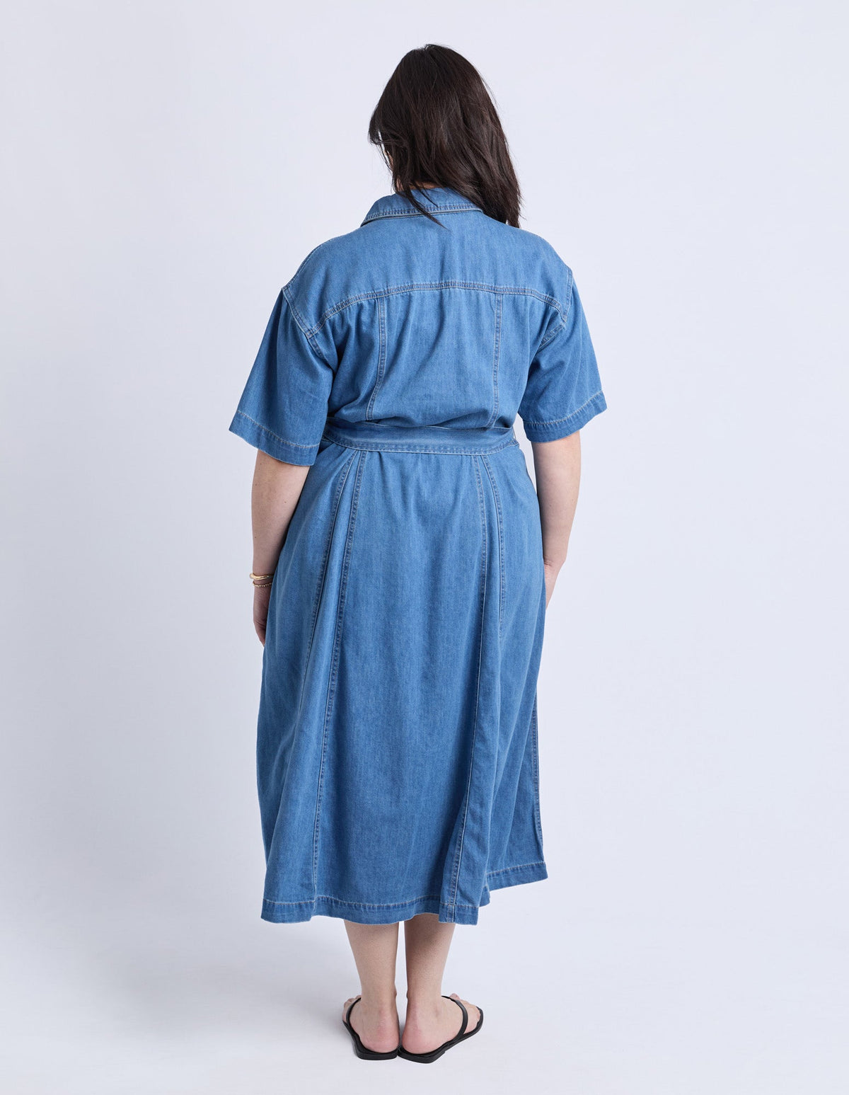 ELM_RIVER DENIM DRESS _ RIVER DENIM DRESS _ Ebony Boutique NZ