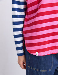 ROUGE STRIPE TEE_by_ELM_women's_in_New Zealand_ ROUGE STRIPE TEE _