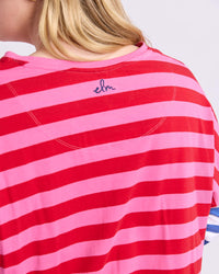 ROUGE STRIPE TEE_by_ELM_women's_in_New Zealand_ ROUGE STRIPE TEE _