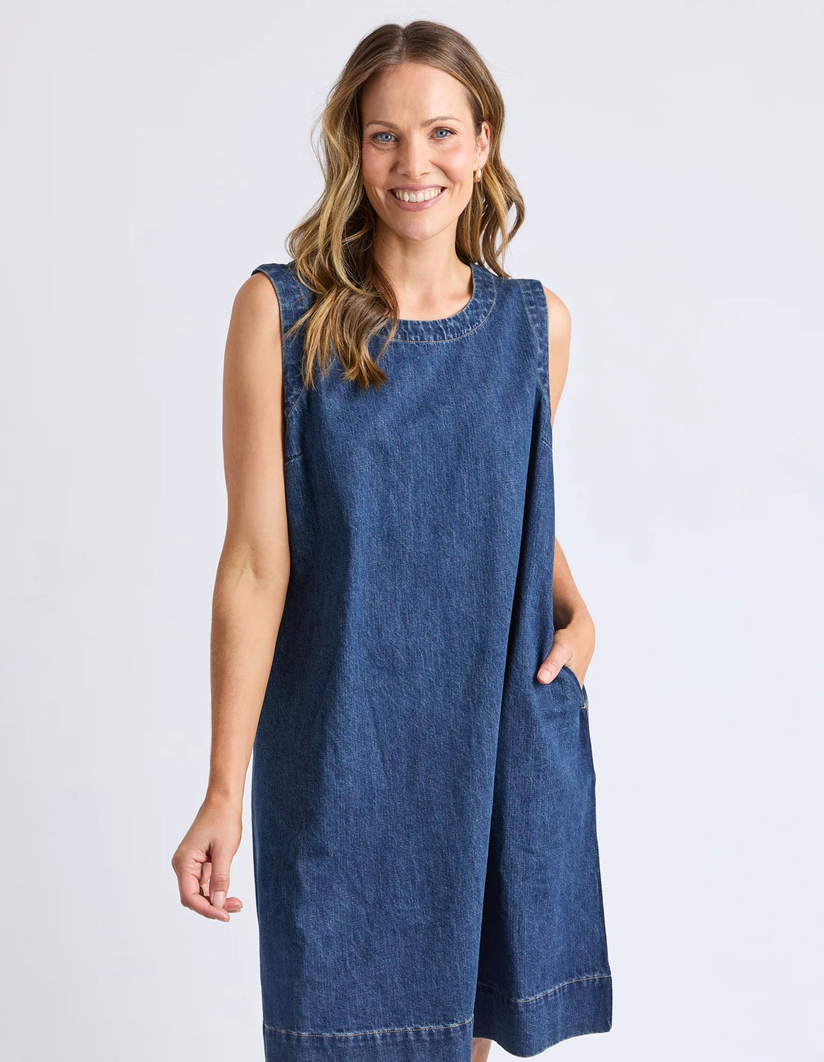 ELM_SONNY DENIM DRESS _ SONNY DENIM DRESS _ Ebony Boutique NZ