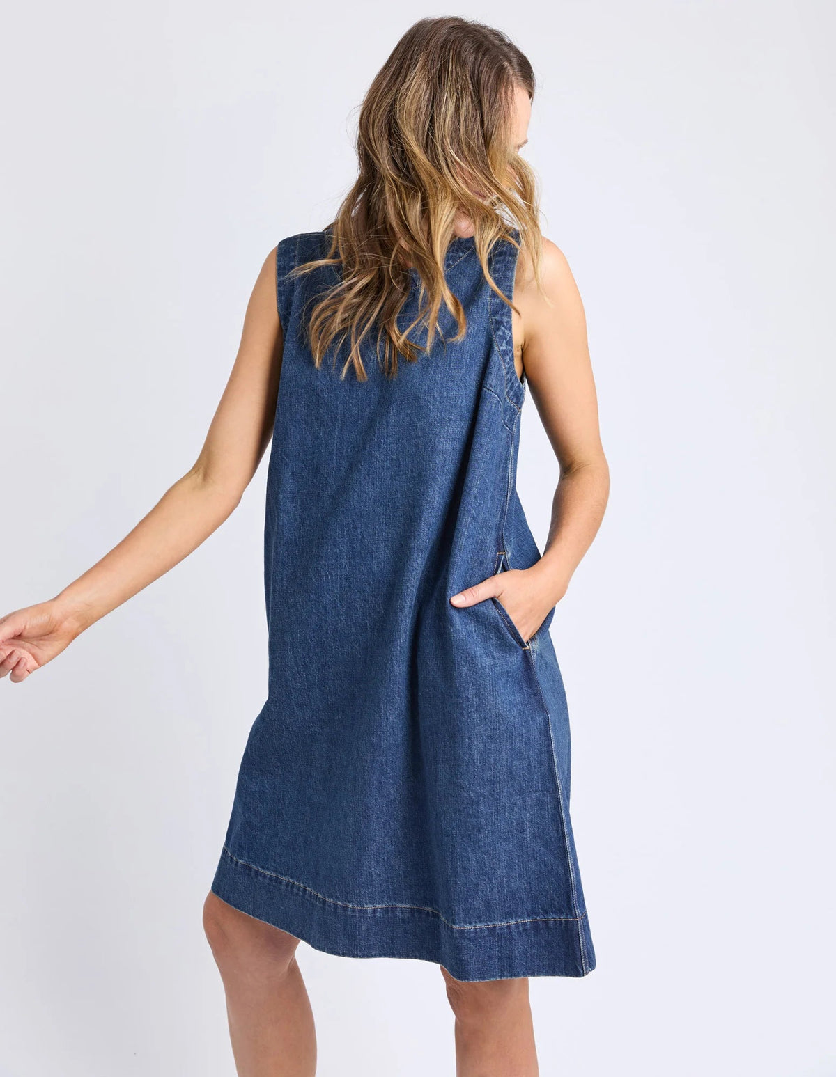 ELM_SONNY DENIM DRESS _ SONNY DENIM DRESS _ Ebony Boutique NZ