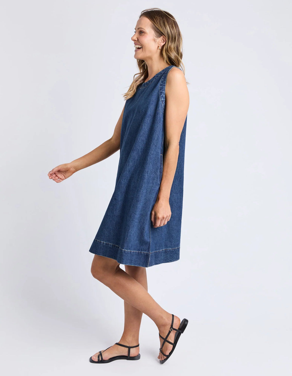 ELM_SONNY DENIM DRESS _ SONNY DENIM DRESS _ Ebony Boutique NZ