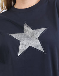 ELM_SPARKLE STAR TEE _ SPARKLE STAR TEE _ Ebony Boutique NZ