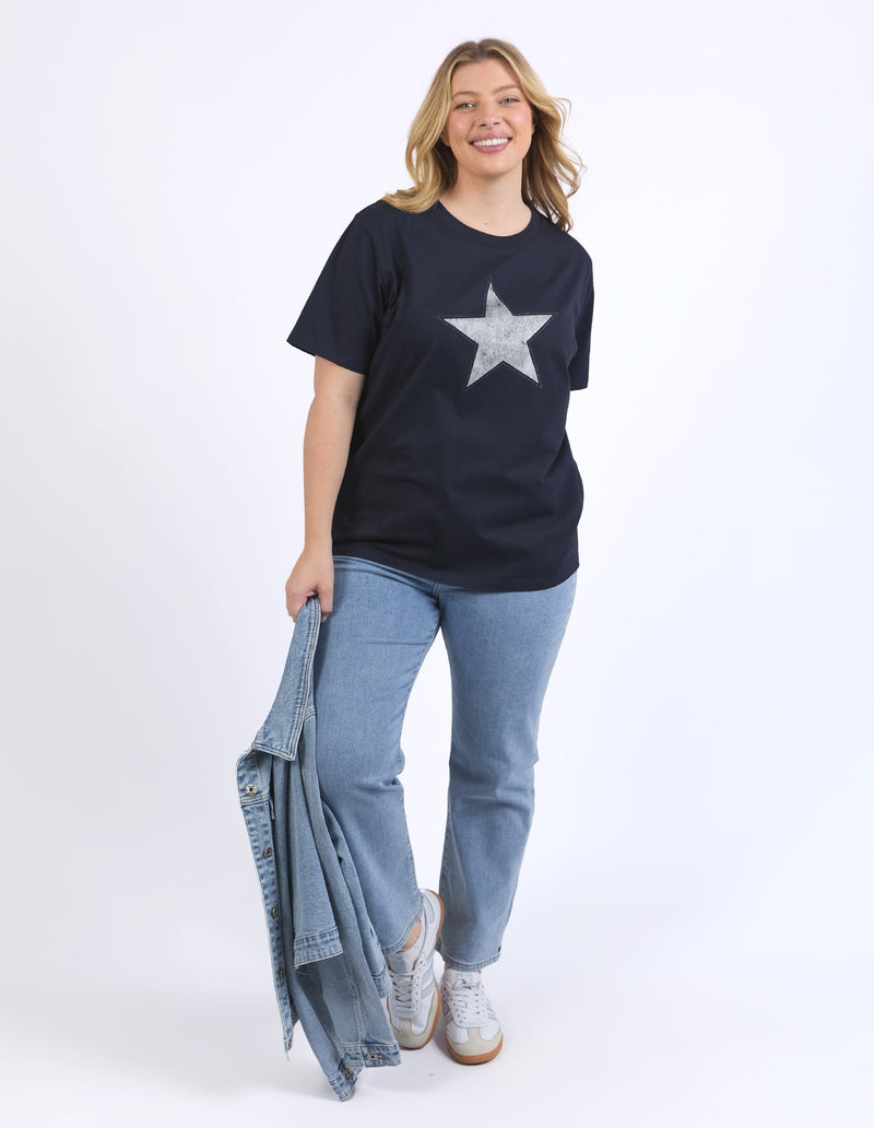 ELM_SPARKLE STAR TEE _ SPARKLE STAR TEE _ Ebony Boutique NZ