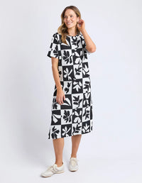 ELM_SPLICE DRESS _ SPLICE DRESS _ Ebony Boutique NZ