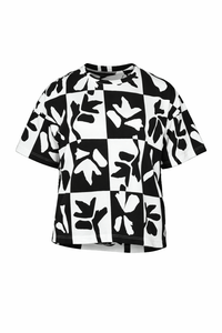 ELM_SPLICE TEE _ SPLICE TEE _ Ebony Boutique NZ