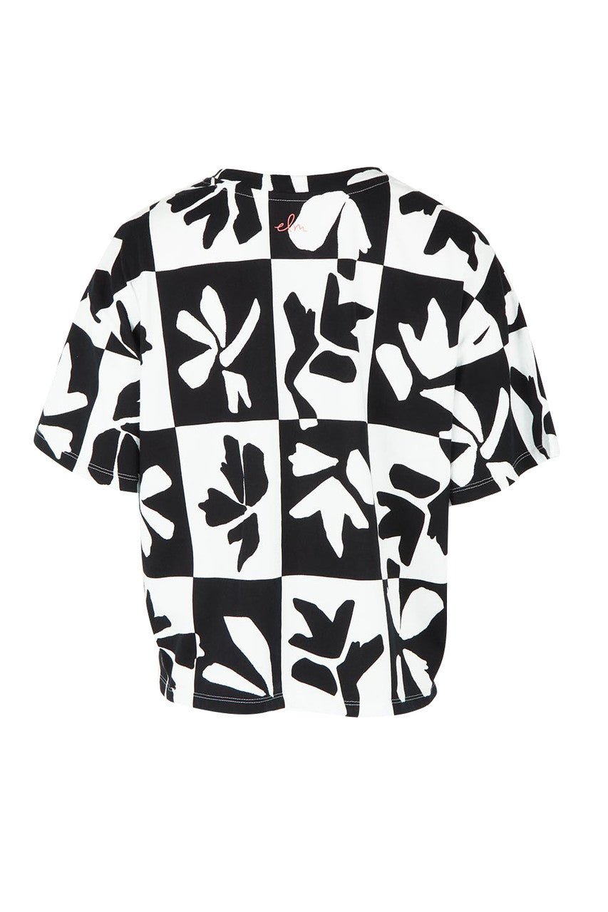 ELM_SPLICE TEE _ SPLICE TEE _ Ebony Boutique NZ