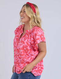 ELM_SUNSET HOUR BLOUSE _ SUNSET HOUR BLOUSE _ Ebony Boutique NZ